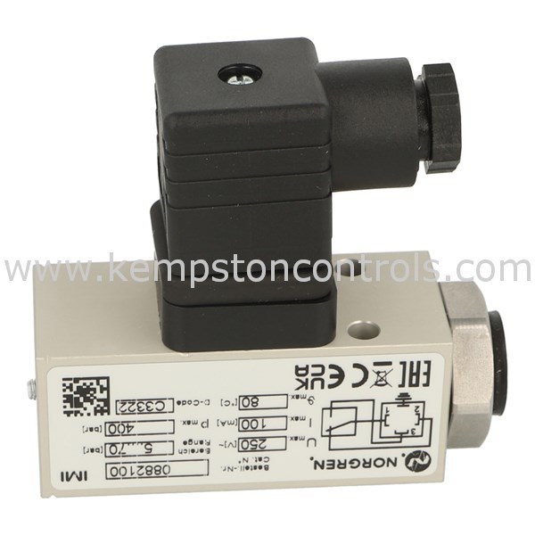 0882100 PRESSURE SWITCH, HIGH NUMBER OF SWITCHING CYCLES