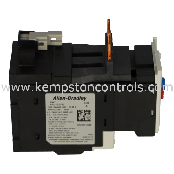 Allen Bradley 1931EEFD ALLEN BRADLEY OVERLOAD RELAY, BASIC, 1155A