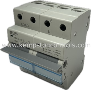 Ktec Rl12 KTEC KTEC TMSCO-125/2 KTEC 125A 2P MODULAR (4 MOD) AC DIN RAIL MANUAL ...