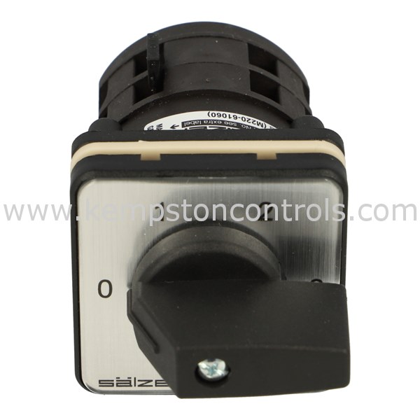 Salzer M22061060003M1 ROTARY CAM SWITCH, M200 SERIES, 20A, MULTI STEP