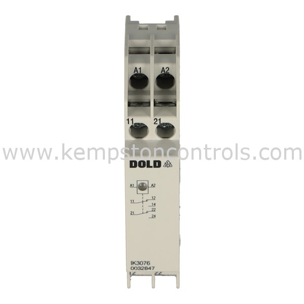 Dold IK3076.12 AC50/60HZ 230-240V DOLD INTERFACE RELAY, 2 CHANGEOVER ...