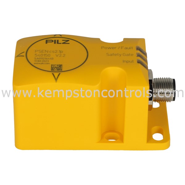 Pilz PSENCS2.1P RFID SAFETY SWITCH, 2 SAFE OUTPUTS, 8 PIN, M12, MALE