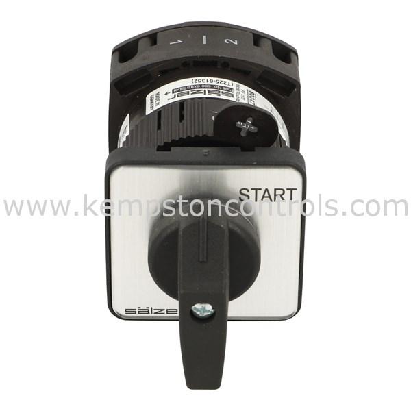 Salzer T22561352219M1 ROTARY CAM SWITCH, 2 POLE, 32 AMPS, ON/OFF, 2