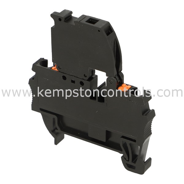 Elmex PQF4/BLACK ELMEX FUSE TERMINAL 6.3A BLACK Kempston Controls