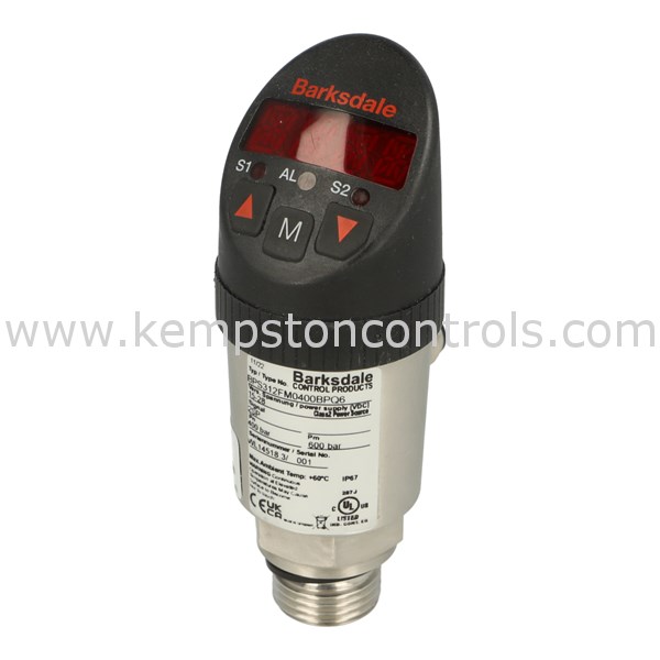 basil様826専用 Barksdale BPS312FM0400BPQ6 BARKSDALE PRESSURE SWITCH, 400B