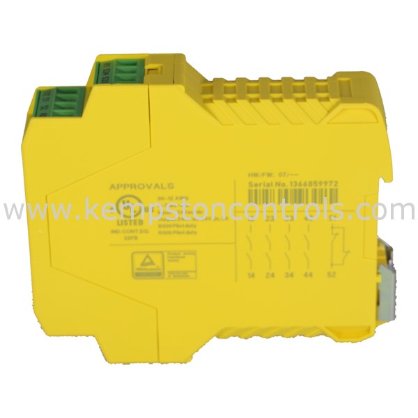 Phoenix 2963802 SAFETY RELAYS, EMERGENCY STOP/SAFETY DOOR, 24 V AC/DC