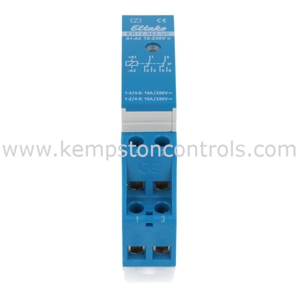 Eltako ER12-002-8..230V – Relè Monostabile Ibrido A Basso Consumo, Montaggio Su Guida DIN, 16A/250V