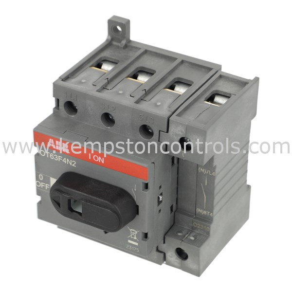 ABB OT63F4N2 ABB SWITCH DISCONNECTOR, 4 POLE, FRONT OPERATED, BASE ...