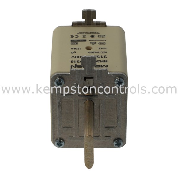 Mersen E201346 DIN NH STANDARD FUSELINK GG SIZE NH2 500VAC 250VDC 315A
