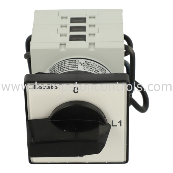 Lovato GX1698U LOVATO L1-L2-L3 AMMETER SWITCH GN1298U 48X48 FR ...