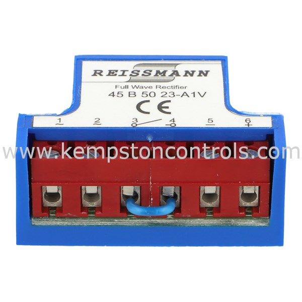 REISSMANN 45B5023-A1V REISSMANN FULL-WAVE BRAKE RECTIFIER, 6-PIN 500V ...