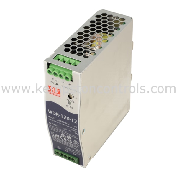 MEAN WELL WDR-120-12 Power Supply Switching Din Rail 120W 12 VDC, 10 Amp(並行輸入品) DIN rail power supply WDR-120-24 24V 5A 120W MEAN WELL - VIKIWAT