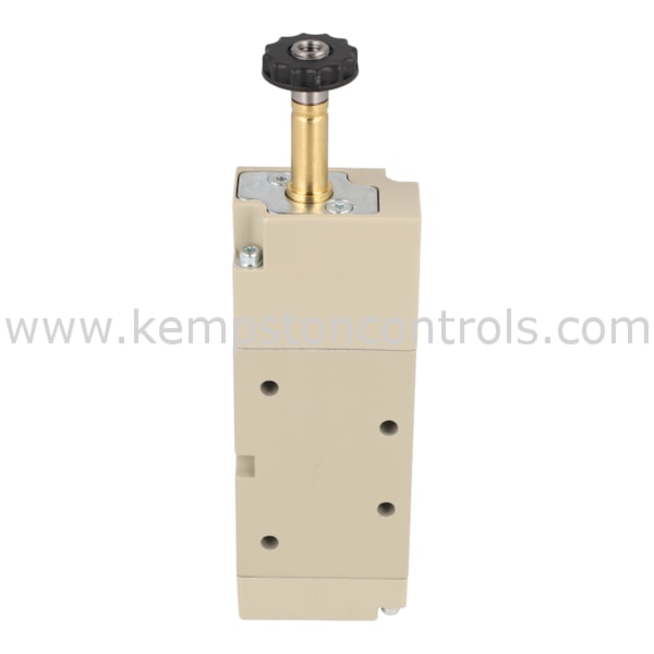 Metalwork 5/2 Solenoid Valve With Spring - 1/4" BSP Ports, Pneumatic, Model 7020021100, Made In Italy
