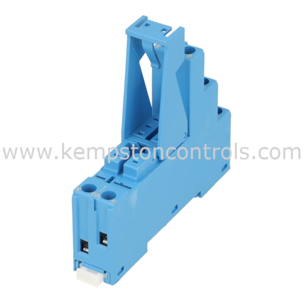Finder 95.05SPA FINDER RELAY BASE BLUE WITH PLASTIC RETAINING CLIP FOR ...