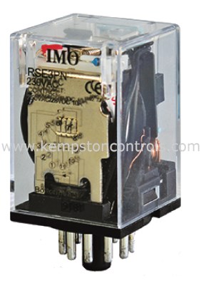 IMO RSE3PN230AC GENERAL PURPOSE RELAY, 10AMPS, 230VAC, 1.5W LED, 11PIN ...