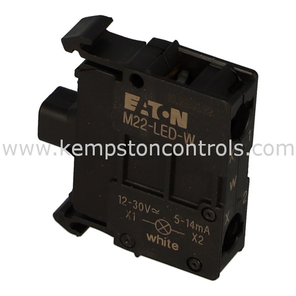 Elemento Luminoso Eaton (Moeller) M22-L-B | Spia LED Blu, Piatta, Per Foro 22,3 Mm, IP67, Frontale