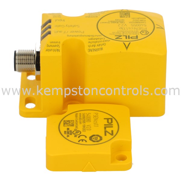 Pilz 540005 SAFETY SWITCH, 2 SAFE SC OUTPUTS, 8 PIN, M12 MALE CONNECTOR