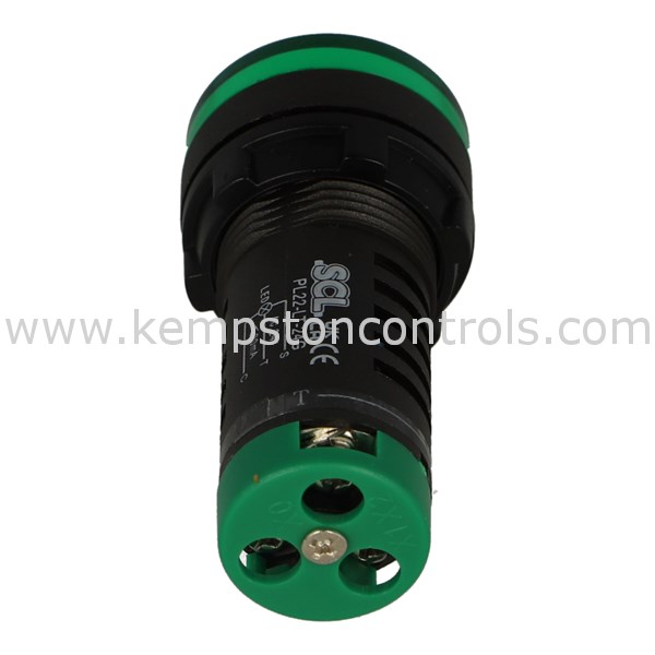 Panel Essentials PL22-LT-24G 22MM TEST LED 24ACDC GREEN COLOURED ...