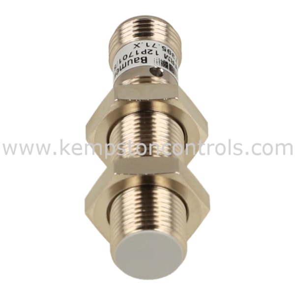 Baumer IFRM 12P1701/S14L BAUMER INDUCTIVE SENSOR, M12, 4MM RANGE FLUSH ...