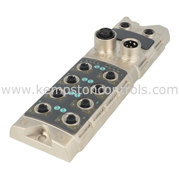 Balluff BNI PNT508005Z015 NETWORK BLOCK, 8X M12X1FEMALE