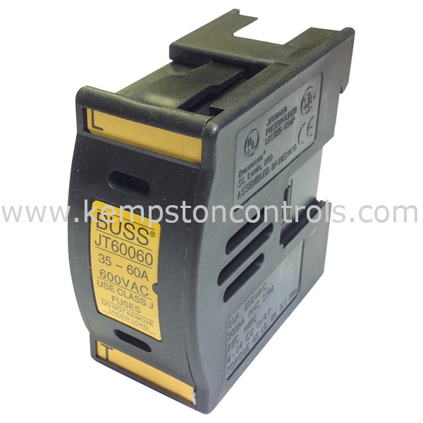Bussmann JT60060 FUSE HOLDER, 60A, 115DC, NONINDICATING, CLASS J
