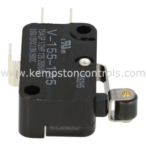 Microrupteur Omron V-155-1A5 - 250V DC 15A, Lot De 1