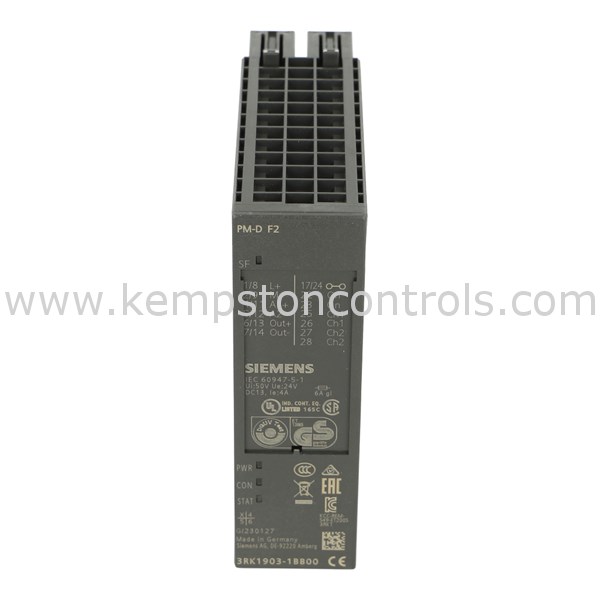 Modulo Alimentazione Siemens Profisafe 3RK1903-3BA01 PM-D F Per Avviatore Motore Failsafe