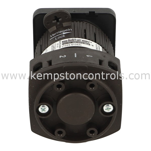 Salzer T22561352219M1 ROTARY CAM SWITCH, 2 POLE, 32 AMPS, ON/OFF, 2
