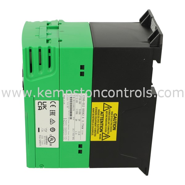 Control Techniques C20001200042 COMMANDER C SINGLE PHASE, MAX CONTINUOUS 4.2A, MOTOR SHAFT 0