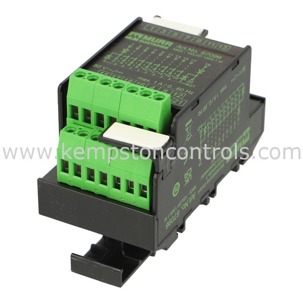 MURR 67096 MURR MKS-10/LDP 1300-1 M DIODE MODULES MOUNTING RAIL / SCREW ...