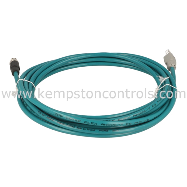Sick YM2D24050EB2MRJA4 PLUG CONNECTORS AND CABLES, M12 MALE CONNECTOR