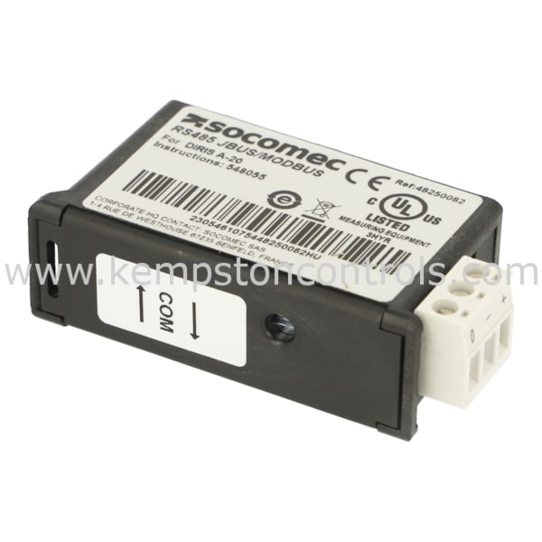 Socomec 48250082 SOCOMEC OPTIONAL PLUG-IN MODULE RS485 MODBUS ...