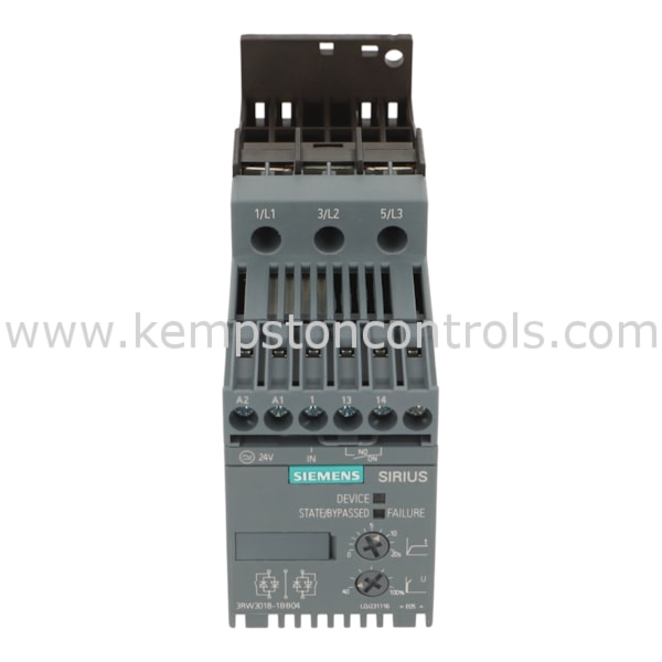 Siemens 3RW3018-1BB04 Soft Starter – Modulo PLC Automate – Nuovo In Scatola, Made In Germany