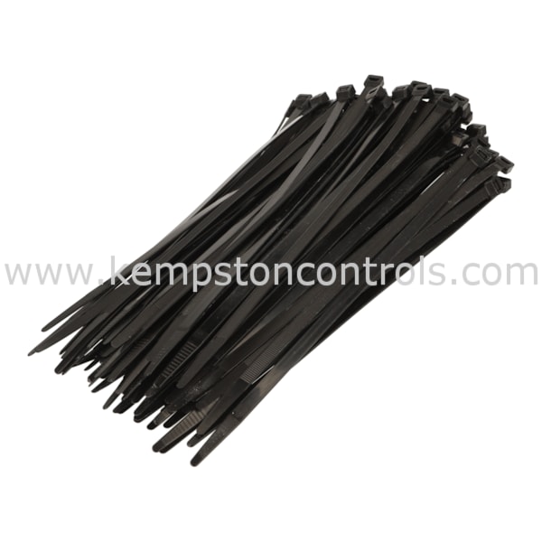 KTEC Accessories KTEC300X7.6B CABLE TIES 300MM X 7.6MM BLACK, NYLON 66