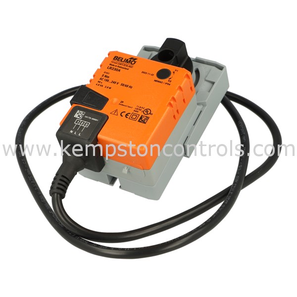 Belimo LR230A BELIMO ROTARY ACTUATOR, TORQUE MOTOR 5NM, 100-240V AC ...