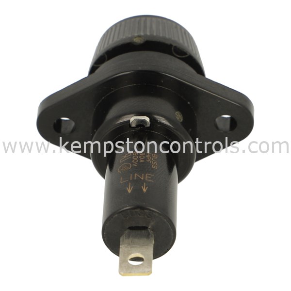 Bussmann HPF PANELMOUNT FUSEHOLDER, WITH SCREWTYPE KNOB, 30A, 600VAC