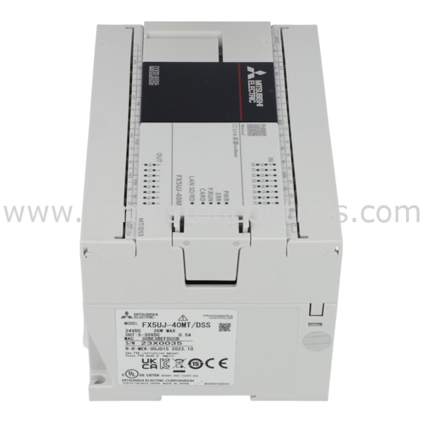 MITSUBISHI FX5UJ-40MT/DSS MITSUBISHI PLC CPU MODULE; IQ-F; DC; 24