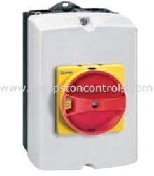 Lovato GAZ016 LOVATO 16A IP65 ENCLOSED SWITCH - RED/YELLOW HANDLE ...
