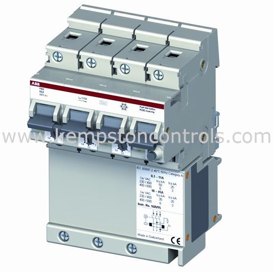 ABB 2CCF017617R0001 RCD TYPE C 10A 30MA | Kempston Controls