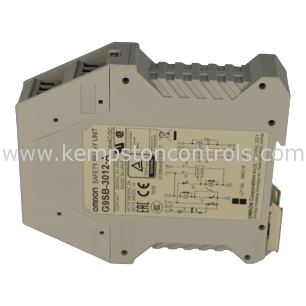Omron G9SB3012A AC/DC24 SAFETY RELAY UNIT, 5A, 3PSTNO, SPSTNC AUX