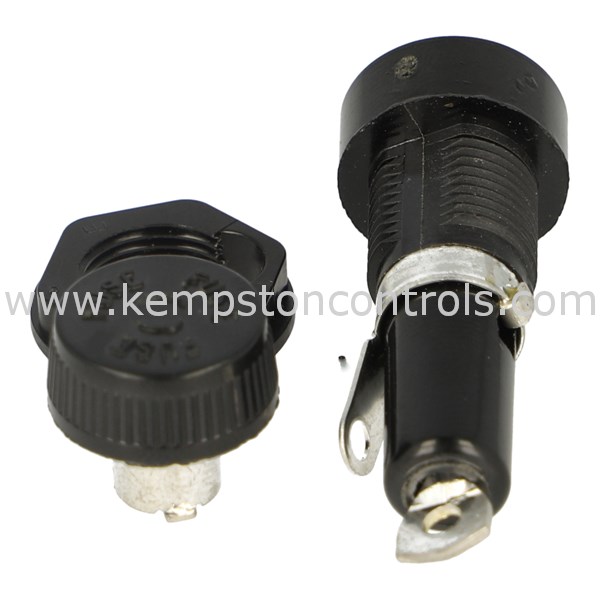 Bussmann HKP PANELMOUNT FUSE HOLDER, 30A, 250V, FOR 6.3 X 32MM FUSES