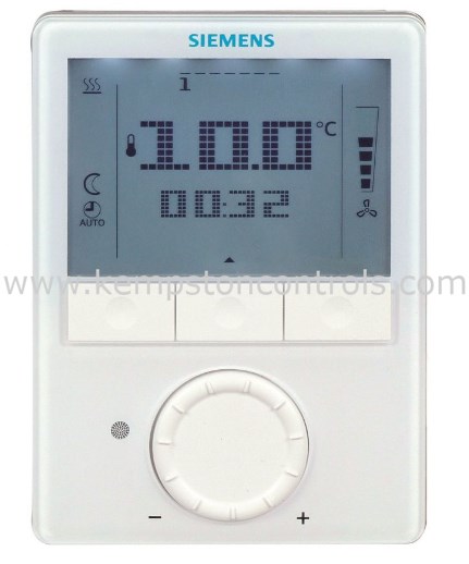 Siemens RDG160T SIEMENS WALL-MOUNTED ROOM THERMOSTATS WITH LCD ...