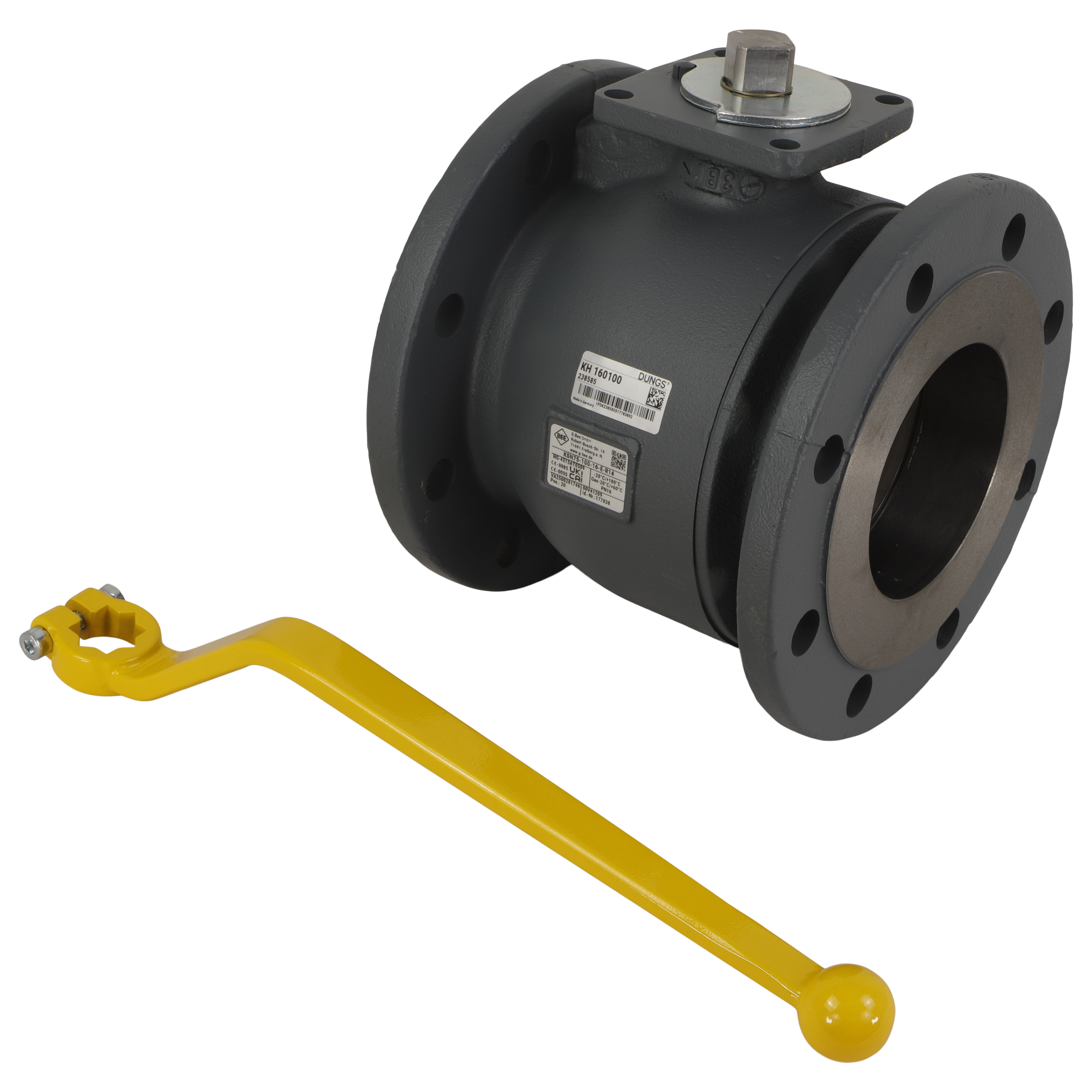 Dungs KH 160100 DUNGS - KH GAS BALL VALVES - KH 160100 - PMAX: 16000 ...