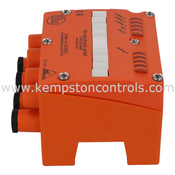 IFM AC2620 IFM AS-INTERFACE UNIVERSAL MODULE, 4 X PT100 INPUTS, 18-30V ...