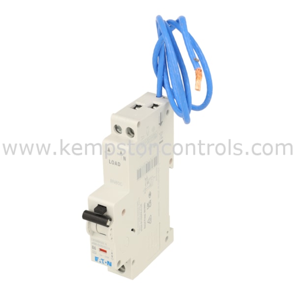 Eaton Moeller EAD06BH30C-A MOELLER RCBO, 6A, 30MA, MCB CHAR CURVE B, 1P ...