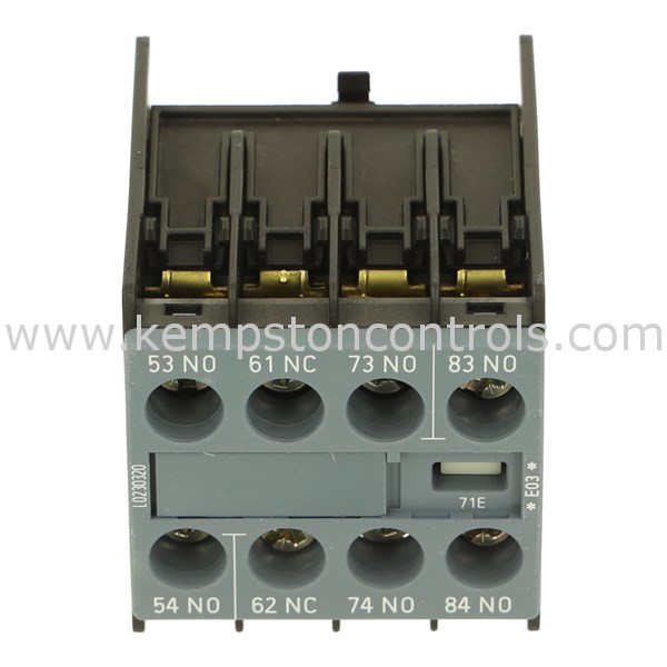 thumbnail image 2 of Siemens 3RH2911-1NF11 Auxiliary Contact Block - New 2 of 2