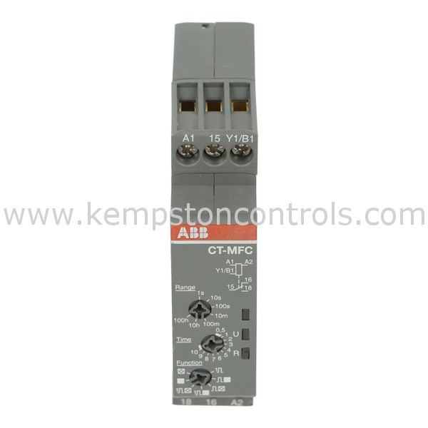 ABB 1SVR508020R0000 CTMFC.12 TIME RELAY, MULTIFUNCTIONAL, 1CO, 24