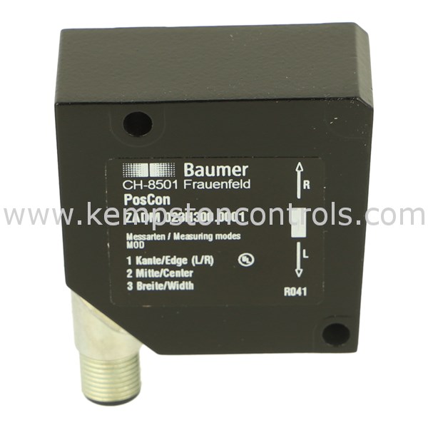 Baumer ZADM 023H300.0001 BAUMER PHOTOELECTRIC SENSOR, 50MM RANGE, M12 8 ...