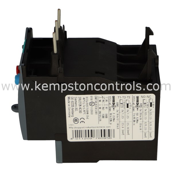Siemens 3RU2126-4CB0 SIEMENS OVERLOAD RELAY 17...22 A THERMAL FOR MOTOR ...