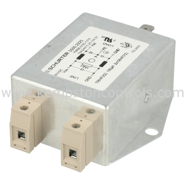Schurter FMAD CEE EMV-Filter, 415 V ac, 32A, Gehäusemontage 4 Schurter FMAD CEE EMV-Filter, 415 V ac, 32A, Gehäusemontage 4